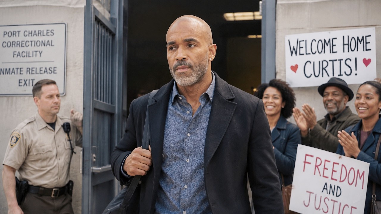 General Hospital Spoilers: Curtis Celebrates Freedom As Isaiah Withdraws Lawsuit In A Shocking Twist